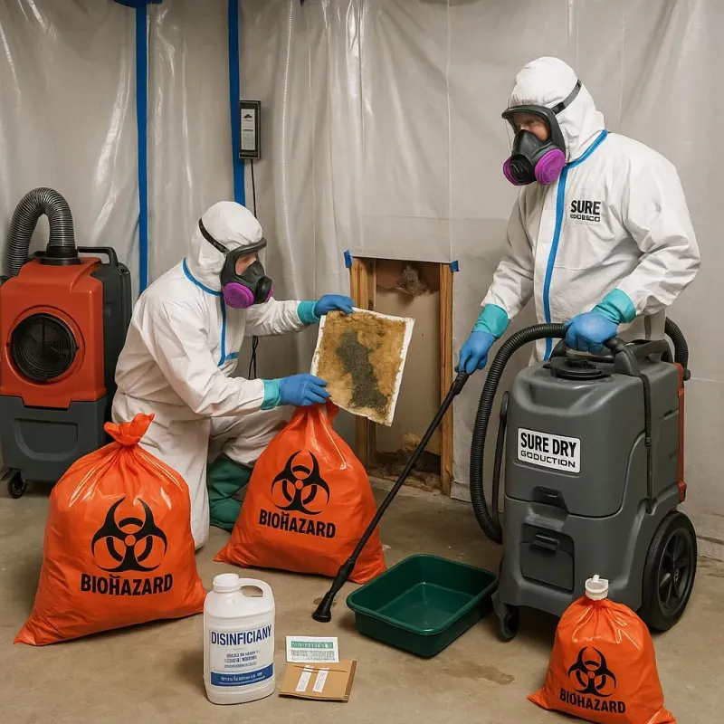 Contaminated Water Handling Protocols process in Johnston City, IL
