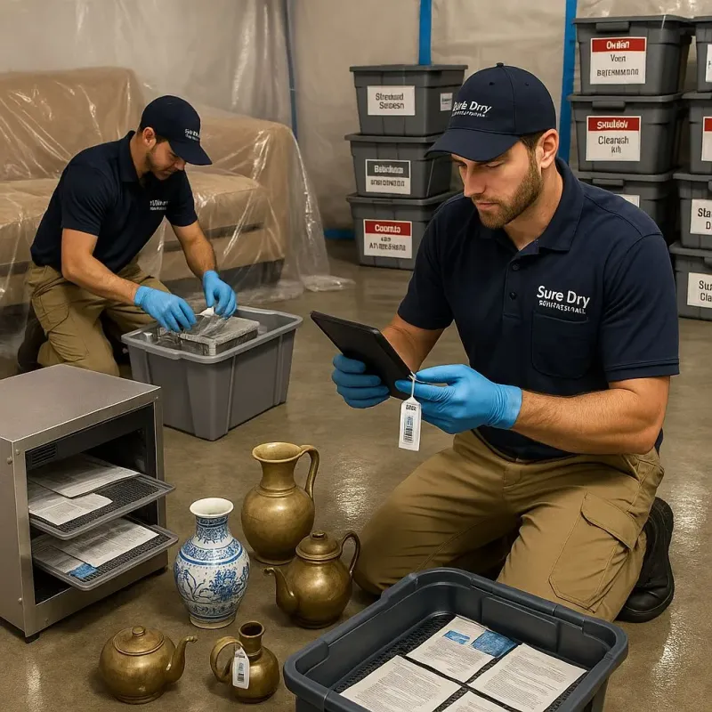 Content Protection and Restoration process in Johnston City, IL
