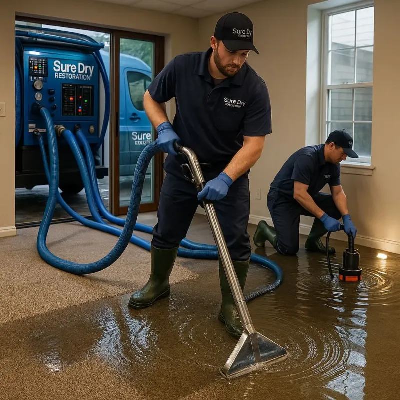 Water Extraction and Removal process in Johnston City, IL